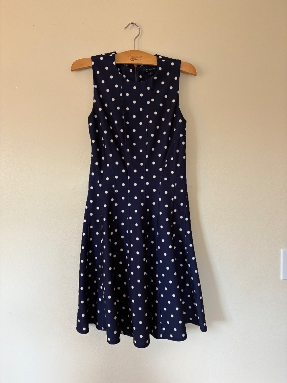 Tommy Hilfiger Polka Dot Flare Dress